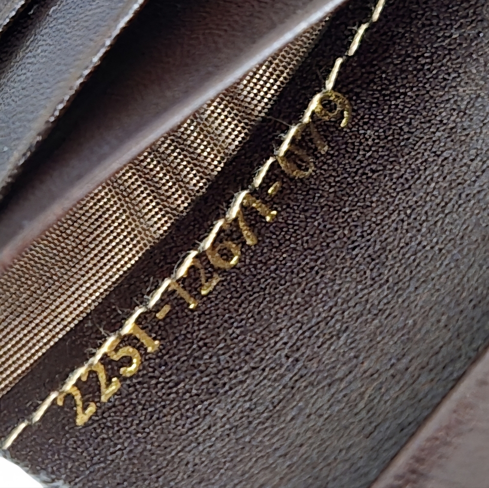 Fendi (Vintage) Zucca Canvas And Leather Bifold Wallet-Brown - Picture 5 of 11